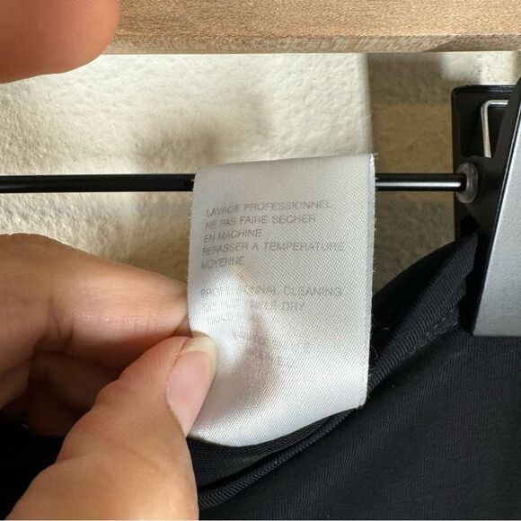 JOSEPH Semi Sheer Black Leggings Tights Pull On Pants Size Medium - Picture 4 of 6